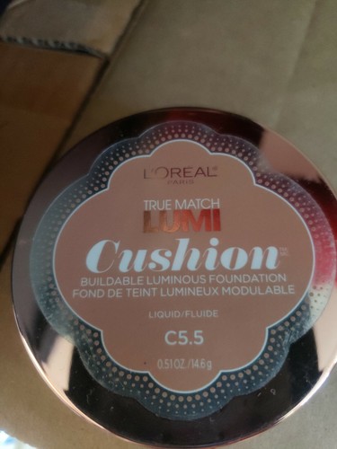 2 L'OREAL True Match Lumi Cushion Luminous Foundation C5.5 Natural Tan  - Picture 1 of 2