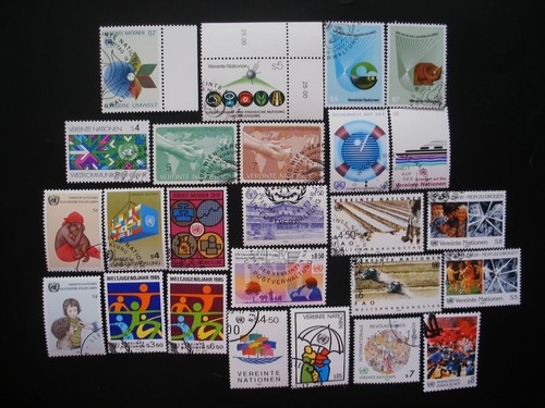 United Nations 1982/90-Vienna, Austria-Collection of 61 Stamps CTO,Never Hinged - Picture 4 of 4