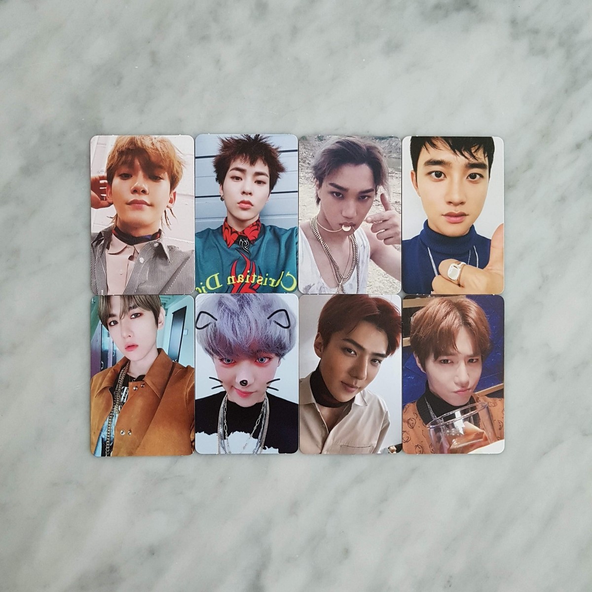 EXO 5th Album Don't Mess Up My Tempo Official Photocard Postcard