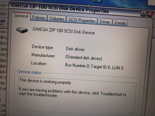 Iomega Zip 100 drive SCSI Mac PC external storage with box & cables! Tested OK ! - Afbeelding 13 van 21