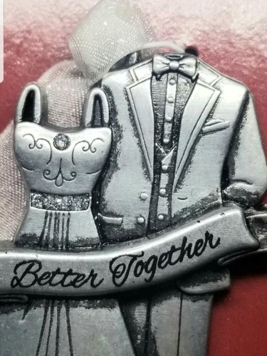 Wedding Gift Bride and Groom Ornament 'Better Together' Collectable New in Box - Picture 5 of 9