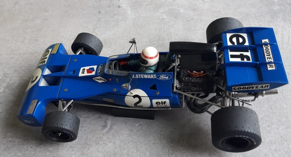 1 : 18 Exoto Tyrell Ford 003 1971 JackyStewart #2 - Bild 2 von 4