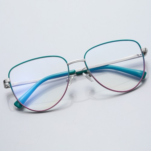 Gafas de aviador para hombres mujeres delgadas de metal marcos bisagra de resorte tortuga - Imagen 17 de 20