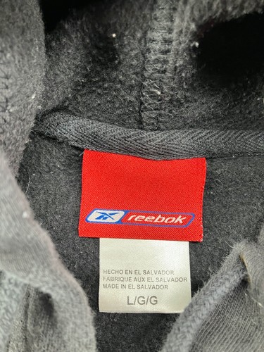 Los Angeles Lakers Hoodie Boys Large Black NBA Basketball Reebok Youth Full Logo - Picture 6 of 22