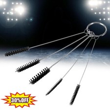 5Pcs/Set Nylon Straw Brush Cleaner Bottle Tube Pipe Small Long Cleaning Tool