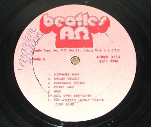 The Beatles 1972 Alpha Omega Audio Tape LP Vinyl 4 Schallplatten Set 1A/1B (ATRBH-3583) - Bild 5 von 14