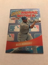 2002 Topps Total Award Winner Alex Rodriguez Texas Rangers Free Shipping