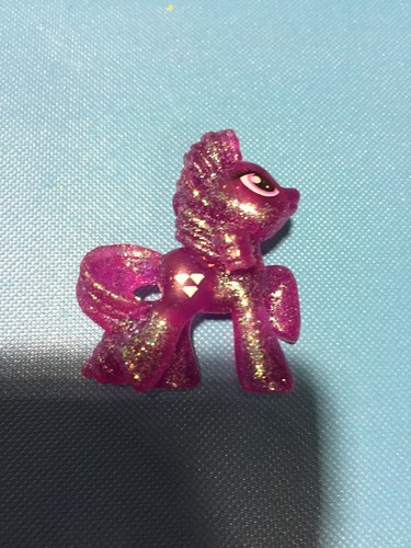 My Little Pony MLP Mini Glitter Pony Purple Diamond - Bild 1 von 11