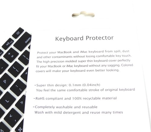 Keyboard High Quality Silicone Skin Protector MacBook Air Pro 11 to 16 BOXED - Picture 8 of 9