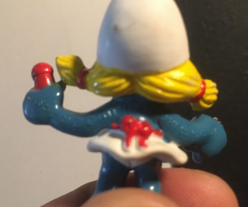 Figurine Schtroumpf Schleich - Schtroumpfette cuisinière Smurf Schlumpfe Puffi - Picture 3 of 3