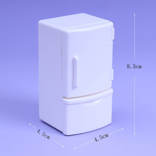 Juego de accesorios para muebles de cocina en miniatura para casa de muñecas escala 1:12 refrigerador^.^ - Imagen 5 de 12