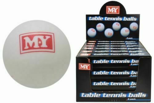 M.Y Table Tennis Balls Ping Pong White Sports Games Fun - Bulk Buy UK - STOCK