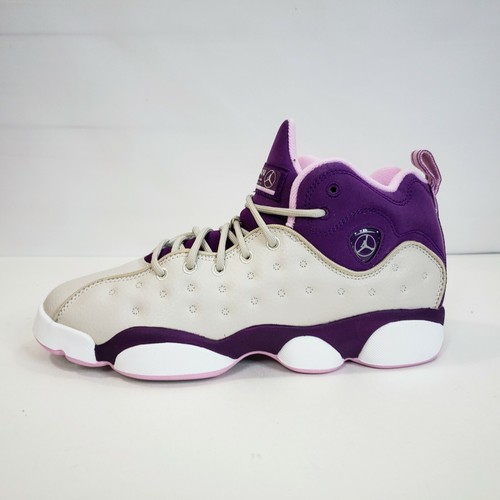 Nuevo Nike Jordan Jumpman equipo II 7Y para mujer 8.5 820276-005 púrpura  arena del desierto | eBay