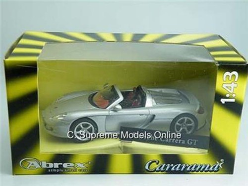 PORSCHE CARERRA GT MODELLAUTO 1/43 MASSSTAB ABREX VERPACKT BEISPIEL SILBER K8967Q ~#~ - Bild 5 von 5