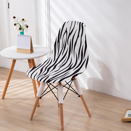 Nordic Shell Chair Cover Stretch Dining Elastic Seat Slipcover Dustproo ↖ - Picture 13 of 39