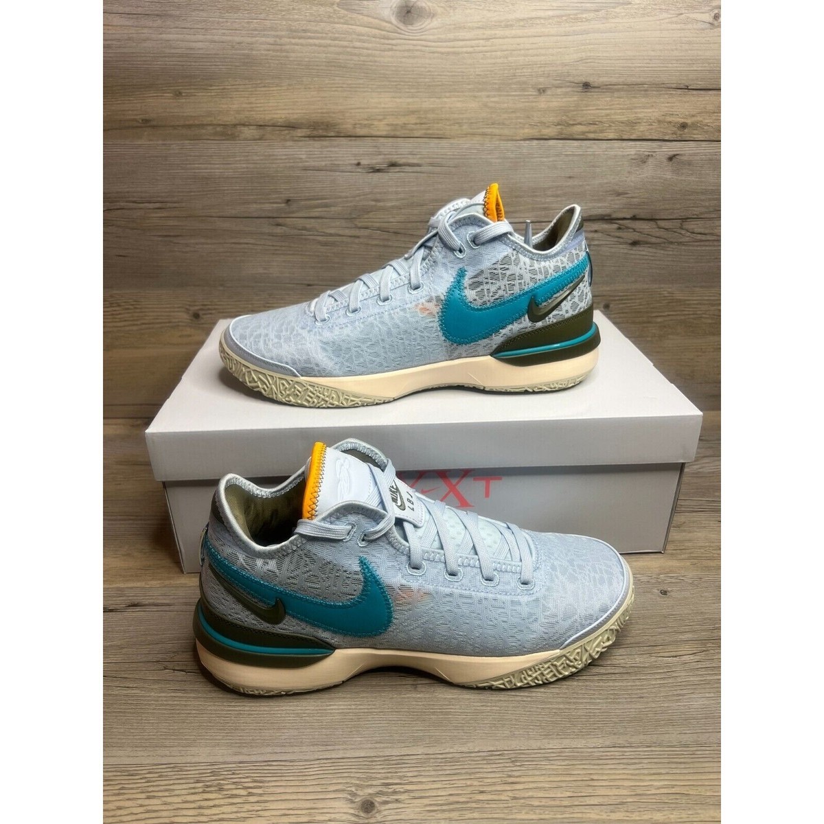 Zoom LeBron NXXT Gen Blue Tint ナイキ レブロン 5.5 Men/7 Women- Nike Zoom Lebron NXXT GEN UNC Blue Tint
