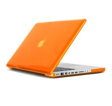 MacBook Pro 13 Hardshell Hard Shell Case Cover Transparent Clear Protect ORANGE
