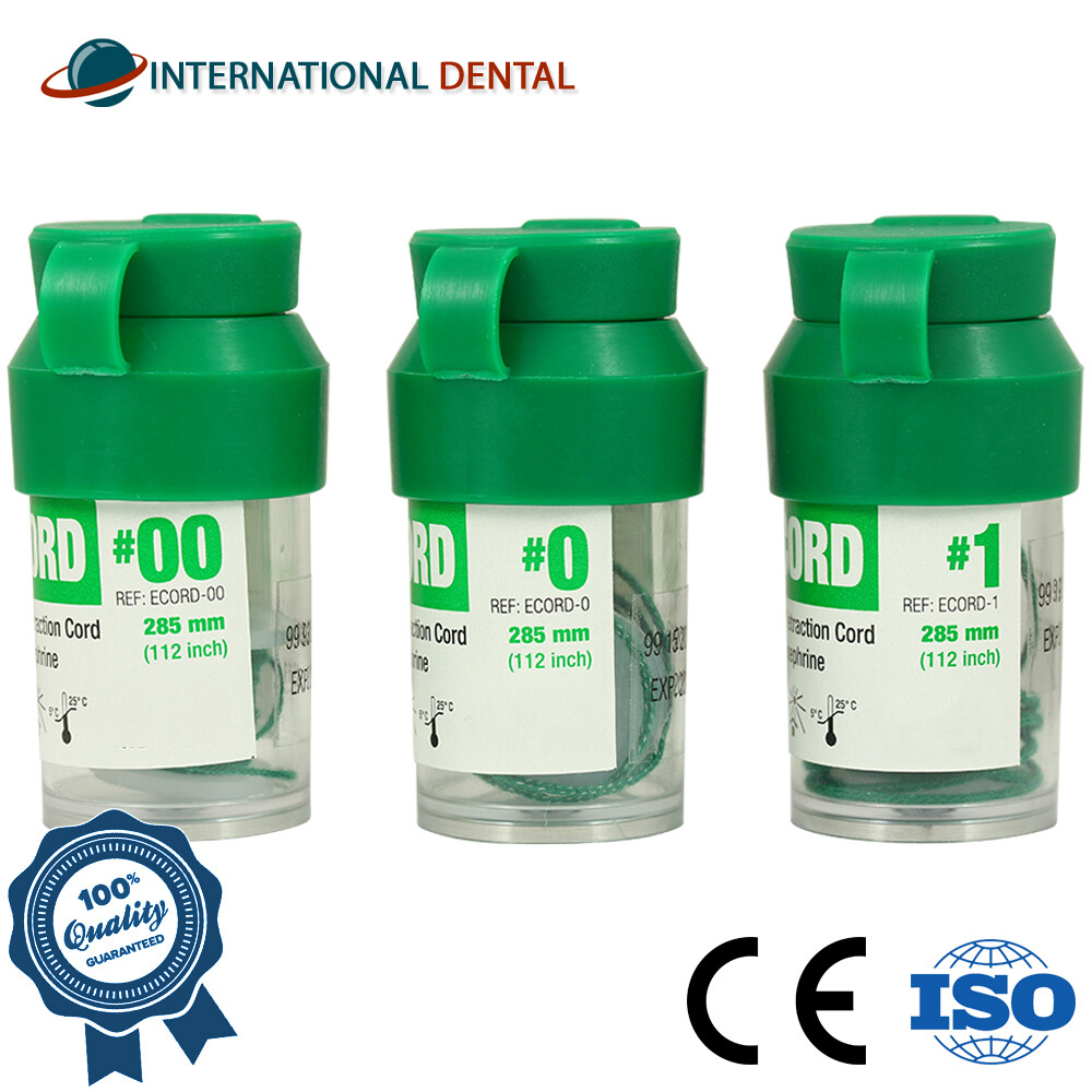 Impregnated Gingival Retraction Knitted Cord Epinephrine Impression