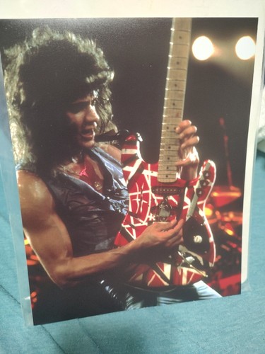Eddie Van Halen Frankenstrat Guitar Photo 8 x 10 - Excellent Condition