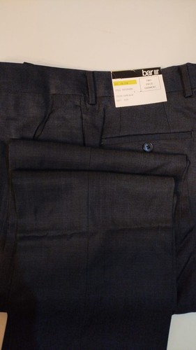$600 Bar III Men's Blue Skinny-Fit Wool Stretch Jacket Pants 2-Piece Suit Sz 38R - Picture 5 of 6