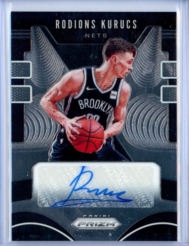 2019-20 Panini Prizm Signatures #SG-RKR Rodions Kurus Auto - Bild 1 von 2