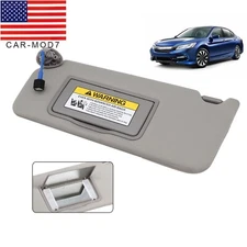 83280T2FA52ZA Driver Side Sun-Visor Assembly Gray For 2013-2017 Honda Accord