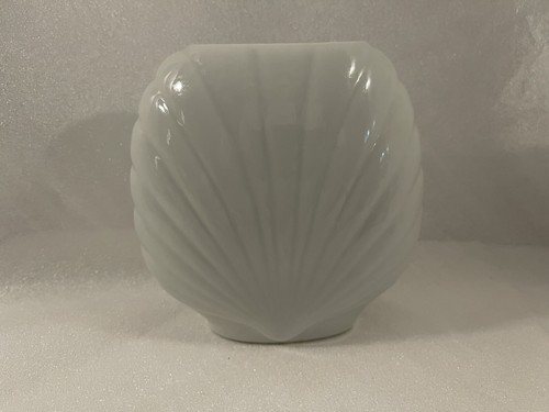 EUC Vintage japanische Blumenmuster Porzellanschale geformte Vase 7"" x 6,5"" x 3"" gehackt - Bild 6 von 10