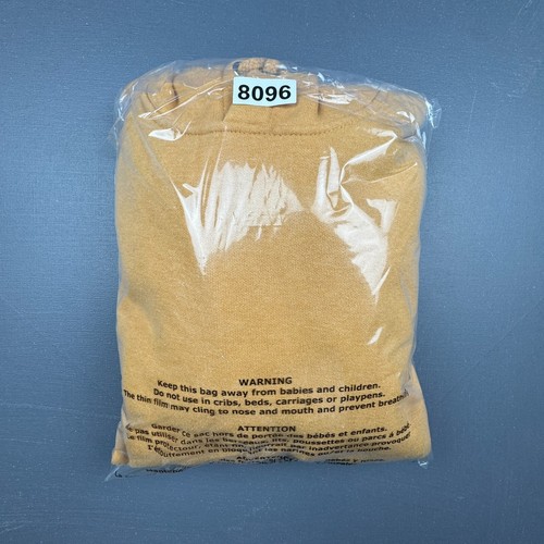 Carhartt Hoodie Men's Small Tan Original Fit Pullover Logo Long Sleeve Workwear - Bild 10 von 10