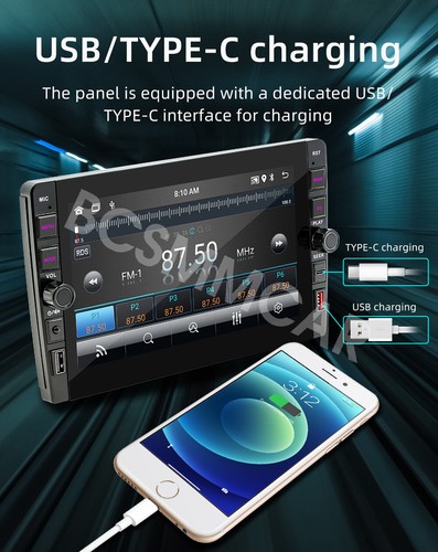 Android 12 Stereo Radio For Carplay Car 2DIN Bluetooth GPS Audio Video Player - Picture 12 of 24