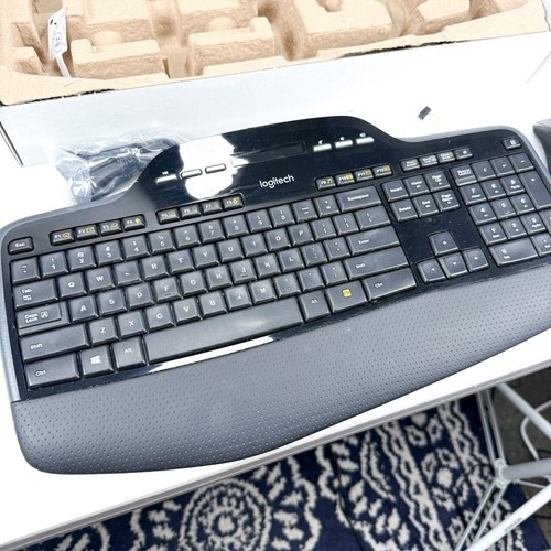 Logitech Performance Keyboard & Mouse Set MK710 Open Boxed Tested Works - Picture 8 of 14