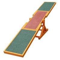 Hundewippe Agility Training Hundesport Rutschfest Holz Hund Welpenspielzeug