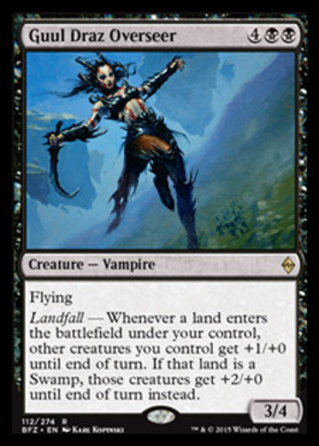 x1 Guul Draz Overseer R MTG Battle For Zendikar M/NM, English - Picture 1 of 1