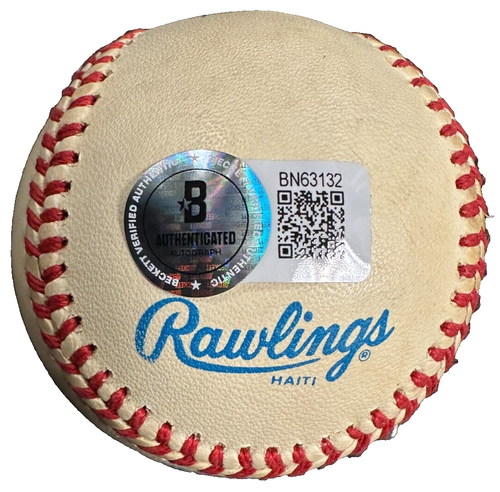 Reggie Jackson Autographed American League Baseball HOF BAS Yankees - Picture 2 of 3