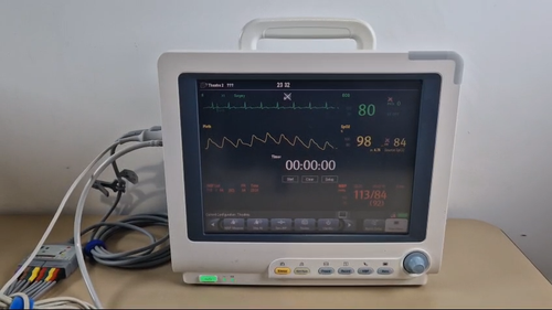 mindray BeneView T5 Patientenmonitor + 12 Kabel EKG SpO2 NIBP Temp Modul - Video 1 von 1
