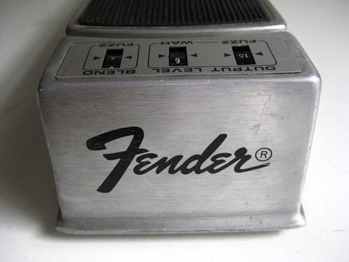 Vintage Early 70's Fender Wah Fuzz Guitar Effect Pedal - Picture 11 of 19