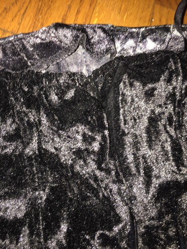 Victorian Black Velvet Spider Web GOTHIC WITCH COSTUME DRESS Women's SZ ONE SIZE - Picture 8 of 8