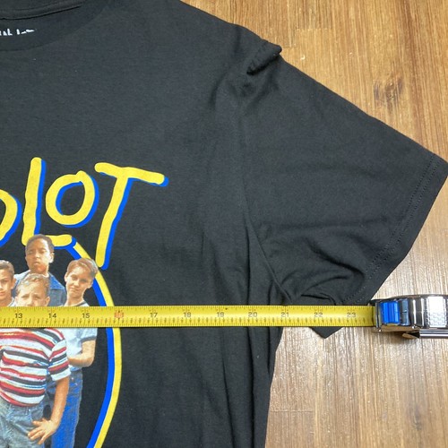 Camiseta gráfica negra The Sandlot vintage, para hombre talla M, 100 % algodón - Imagen 5 de 9