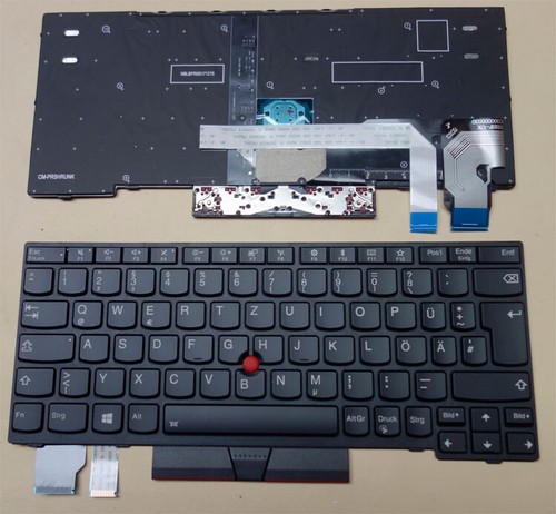 Tastatur Lenovo Thinkpad X280 X395 X390-X13 Gen1 G1 Beleuchtung DE Keyboard - Afbeelding 4 van 4