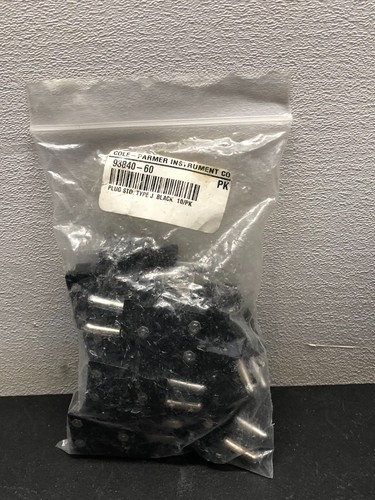 Cole Parmer PN 93840-60 Plug STO Type J Black - Picture 3 of 10