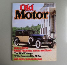 Old Motor September 1981 Rolls Royce Phantom Silver Cloud Merlin Buick Skylark