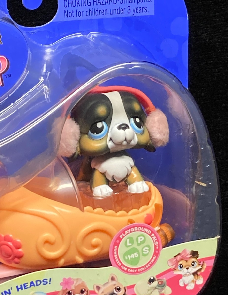 LPS ~ Portable Pets ~ St. Bernard #145 ~ RARE ~ NIB | eBay