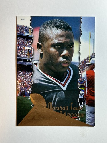 1994 Pinnacle - Marshall Faulk #198 (RC) - Bild 1 von 2