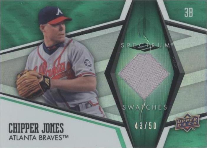 2008 Upper Deck Spectrum - Chipper Jones #SS-CJ - 1 of 1