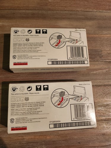 2x 108R00604 Xerox Phaser 8400 Encre Noir - Photo 2/2