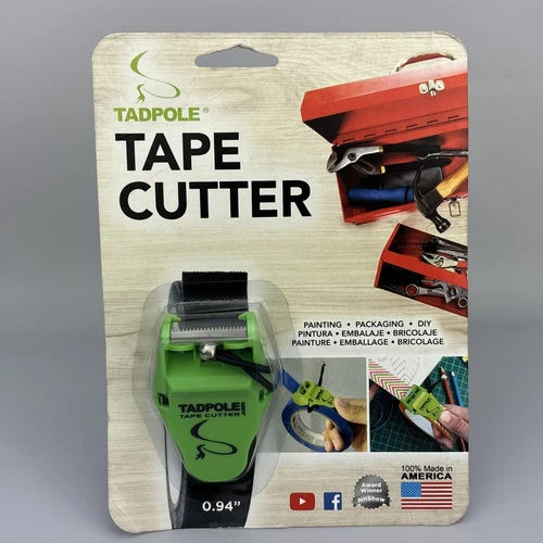 Tadpole Tape Cutter-New in sealed package.  .94” Size RARE Discontinued