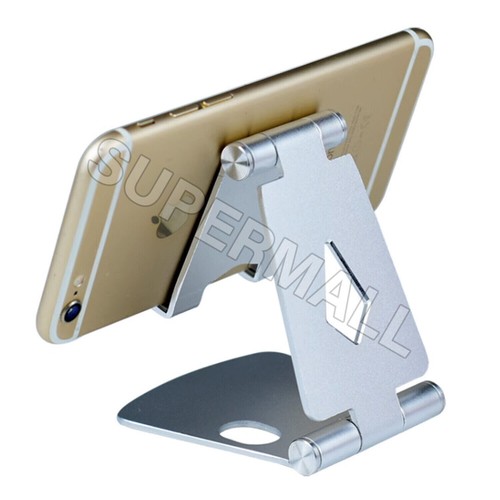 Universal Folding Aluminum Tablet Mount Holder Stand For iPad iPhone Samsung OZ - Picture 9 of 12