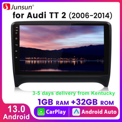 For Audi TT MK2 8J 2006-2014 Android13 1+32G Carplay Car Radio GPS Nav Head Unit