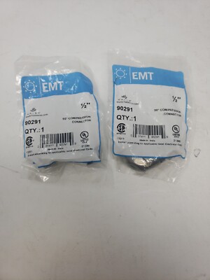 Lot Of 2 Halex 90291 1/2" 90° Compression Connector | eBay