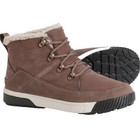 Brown Leather Winter Boots for Women