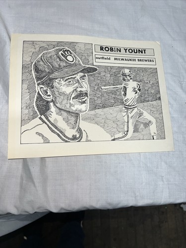 LOT of 20 Milwaukee Brewers Robin Yount books legends papers memorabilia photo - Picture 10 of 10